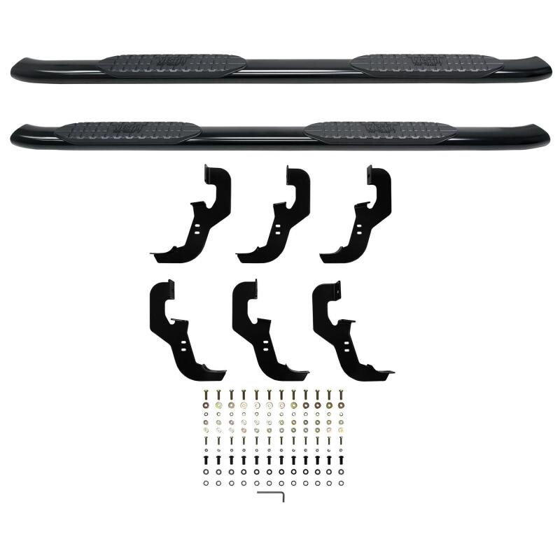 Westin 21-54135 Pro Traxx 5 Oval Nerf Bars for 19-25 Silverado/Sierra Crew Cab
