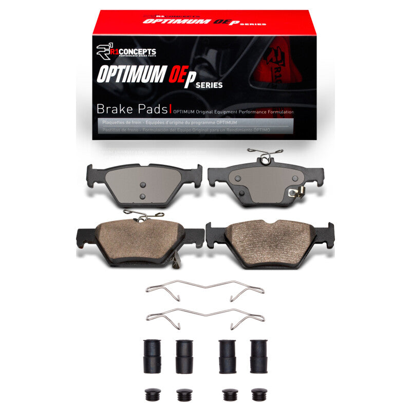 R1 Subaru Impreza Rear OE Brake Pads & Hardware