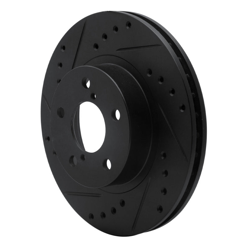 R1 Drilled & Slotted Front Brake Rotor | Subaru Impreza (89-00) (ECB-13007L)