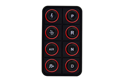 AEM EV EV programmable button pad for use with VCU200 or VCU300 - 30-8400