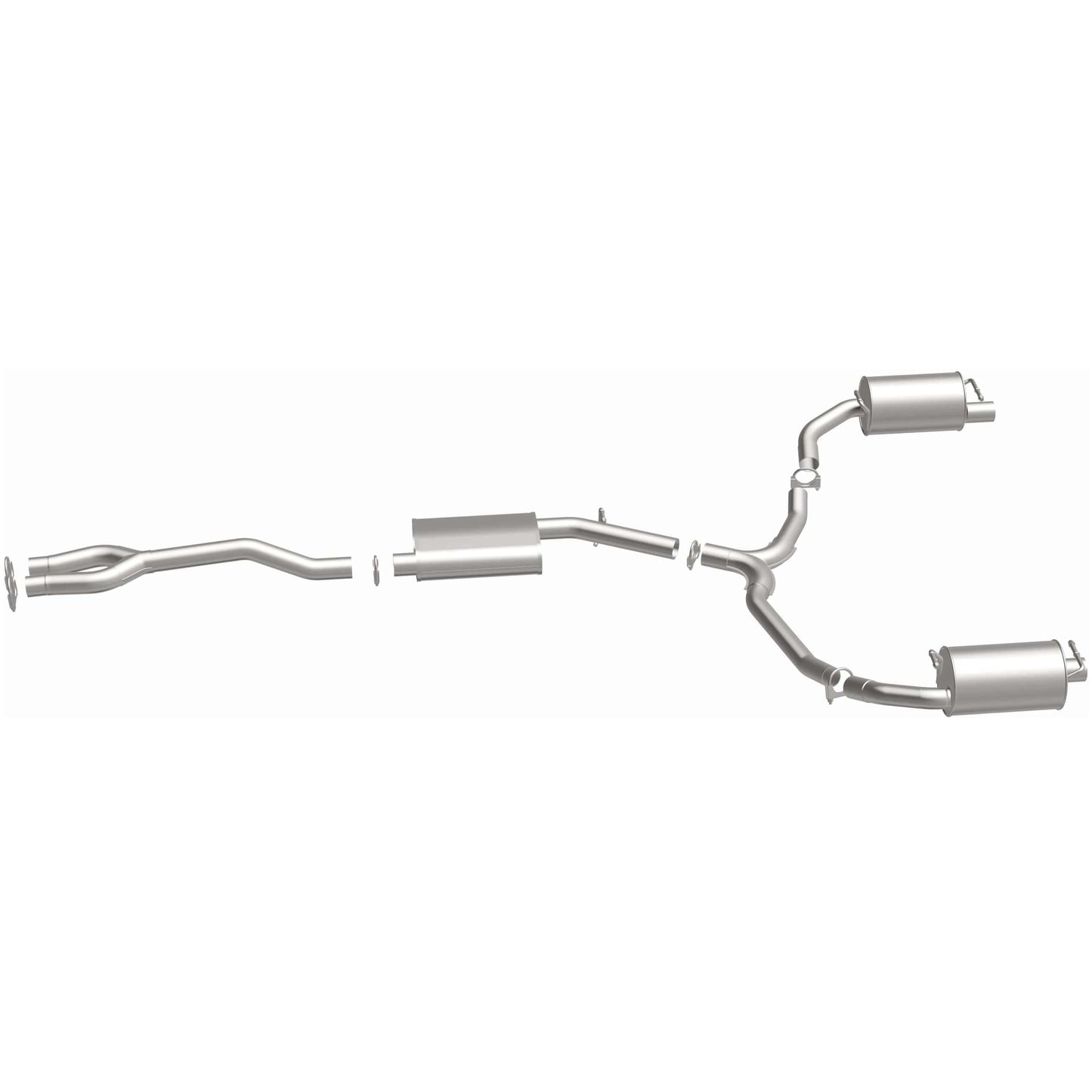 BRExhaust Direct-Fit Replacement Exhaust System 106-0773