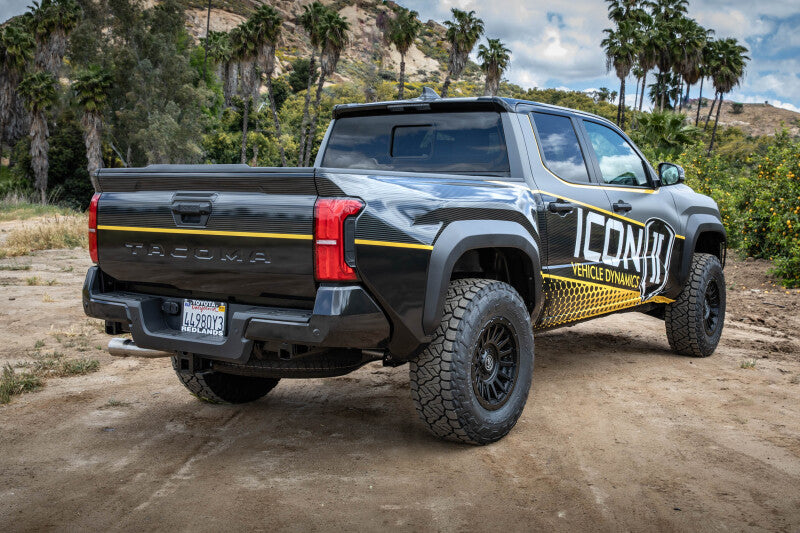 ICON 57808XP Rear CDXS 2.5 Shocks for 24–25 Toyota Tacoma 0–1in Lift