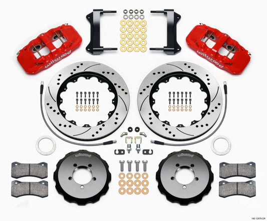 Wilwood AERO6 Front Hat Kit | Subaru WRX (140-12876-DR)