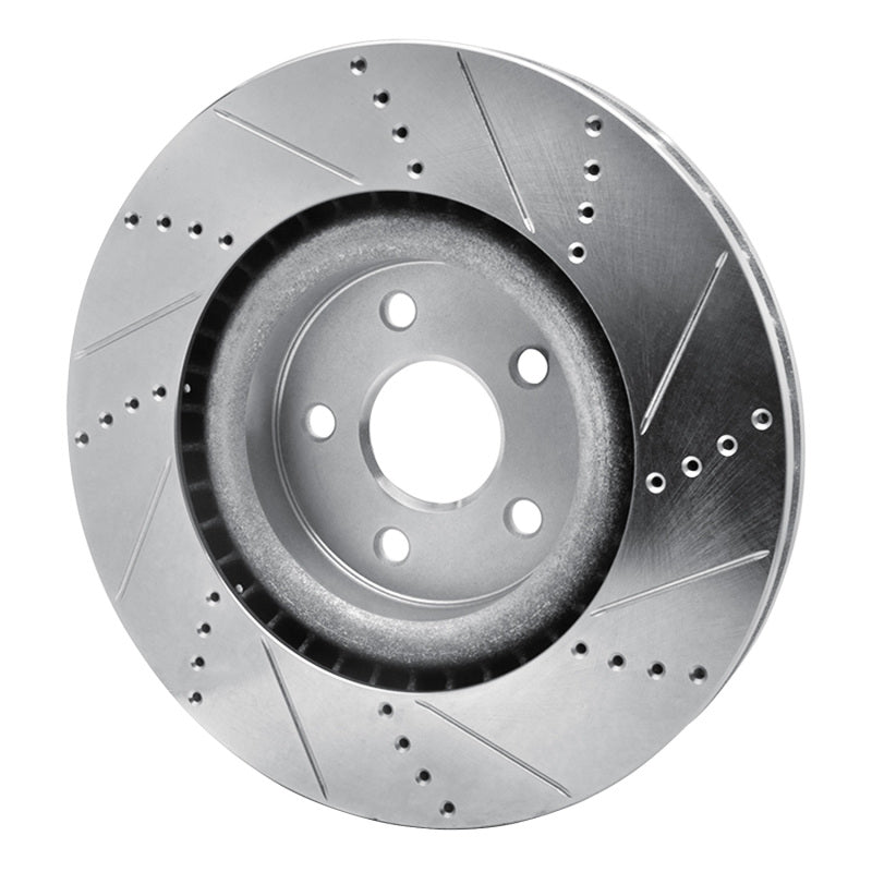 DFC D&S Silver Brake Rotor (FRONT LEFT): Dodge Durango 3.6L / 5.7L (12-25)