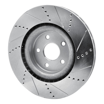 DFC D&S Silver Brake Rotor (FRONT LEFT): Dodge Durango 3.6L / 5.7L (12-25)