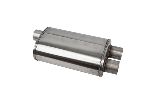 Corsa CPD2525 2.5" Single Inlet/Dual Outlet Muffler w/RSC Technology