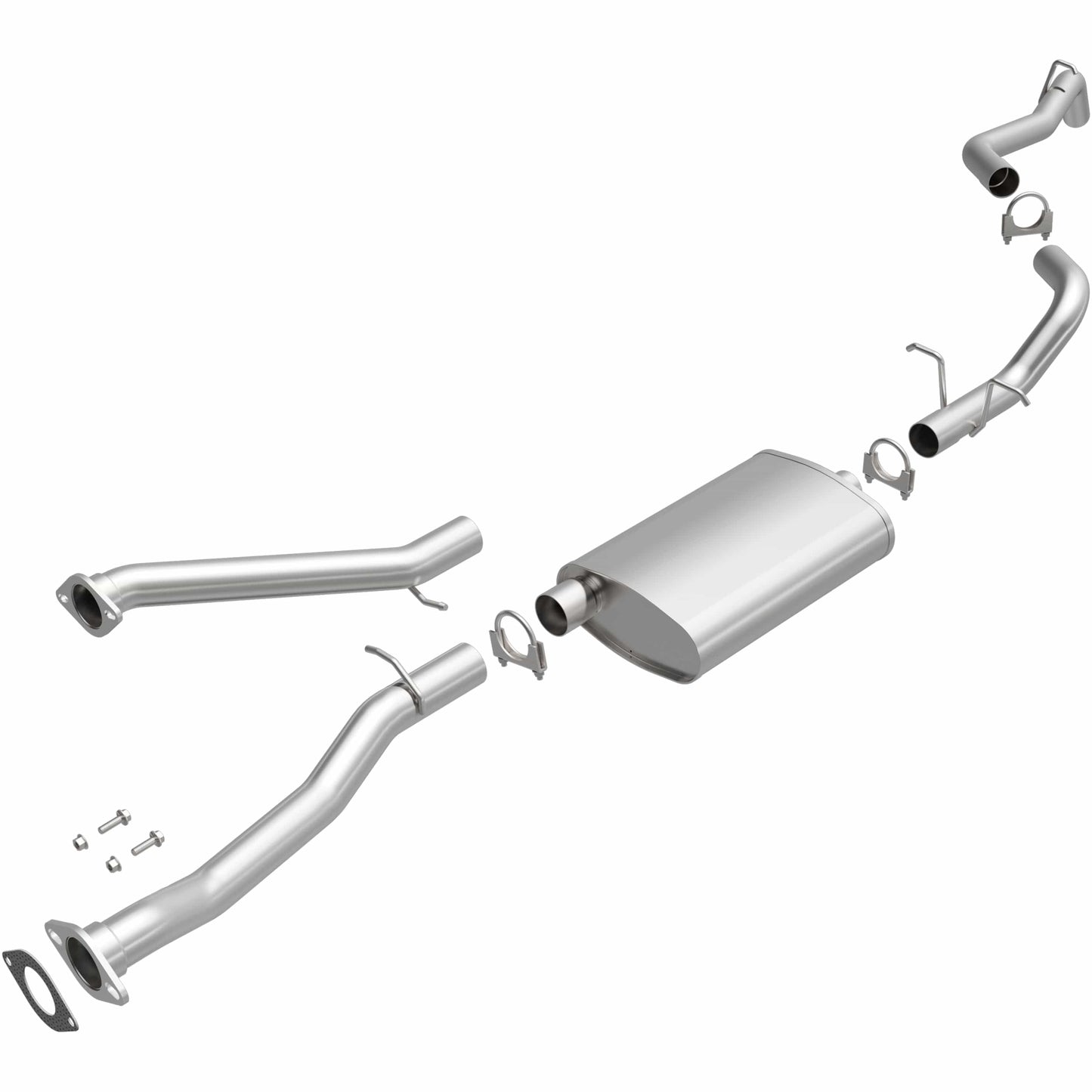 BRExhaust Direct-Fit Replacement Exhaust System 106-0512