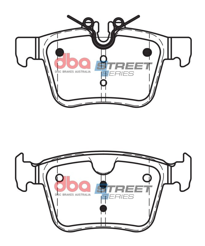 DBA Rear Street Series Brake Pads | Volvo XC90 (16-22) (DB15059SS)