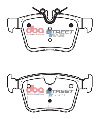 DBA Rear Street Series Brake Pads | Volvo XC90 (16-22) (DB15059SS)