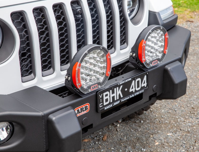 ARB 3450150 Deluxe Winch Front Bumper for 1987-2006 Jeep Wrangler YJ/TJ