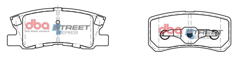 DBA 302mm Rear Street Series Rear Brake Pads | Chrysler 200 (11-14) (DB1464SS)