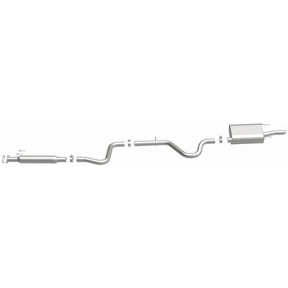 BRExhaust 2006-2011 Chevrolet Stainless Steel Direct-Fit Replacement Exhaust System