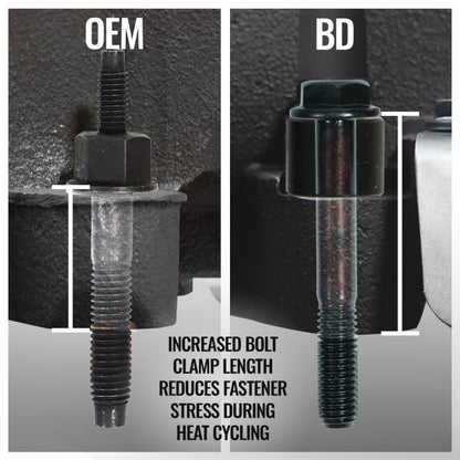 BD Diesel 5.7L Hemi DT Exhaust Manifold Kit | Dodge Durango/Charger/Jeep WK/Ram (1041467)