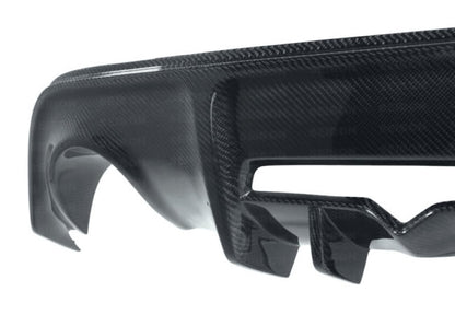 Seibon Carbon Fiber Rear Diffuser Cover | Subaru BRZ / FRS (12-13) (RDC1213SCNFRS)