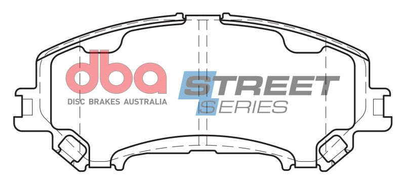DBA 295mm Front Street Series Front Brake Pads | Nissan Rogue (18) (DB2345SS)