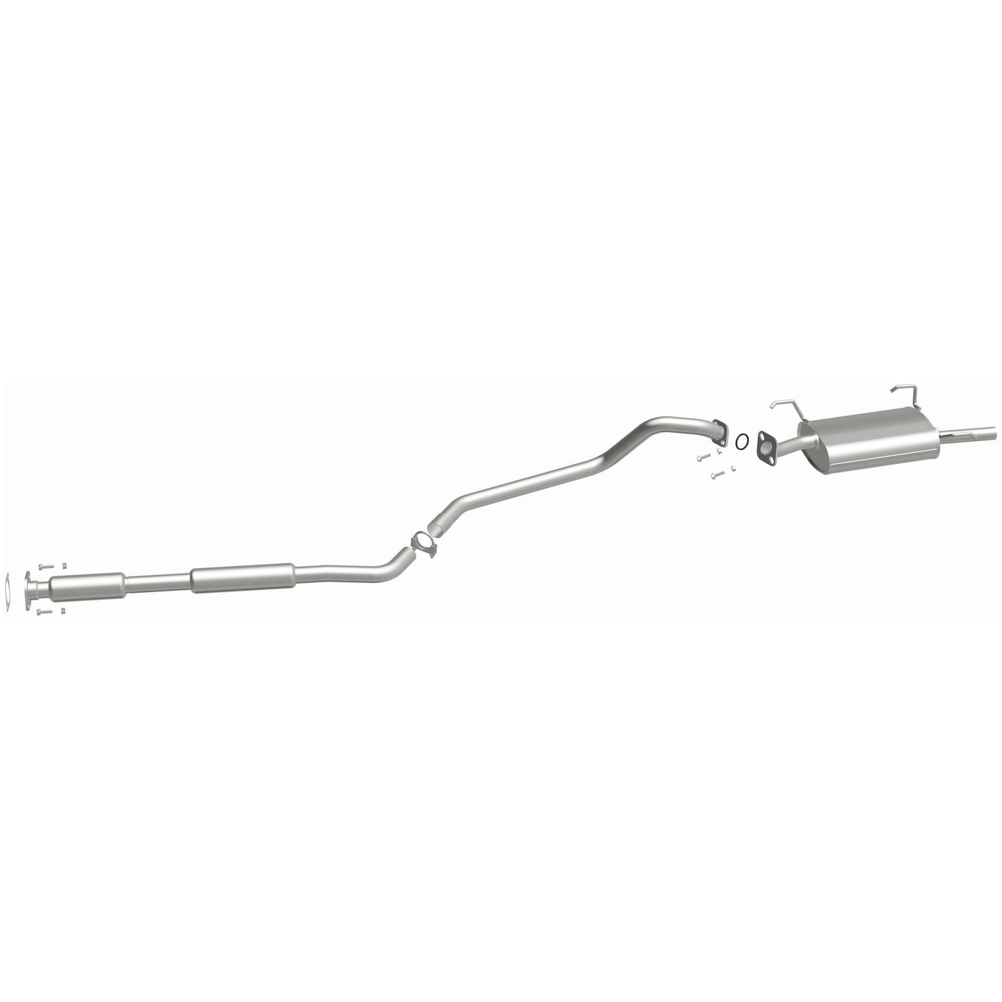 BRExhaust 2000-2001 Nissan Sentra 1.8L Direct-Fit Replacement Exhaust System