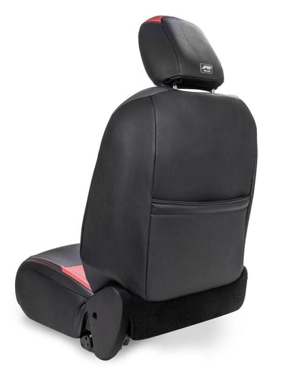 PRP 2018+ Jeep Wrangler JLU/4 Door/Jeep Gladiator JT/ Non-Rubicon Front Seat Covers(Pair) -All Black