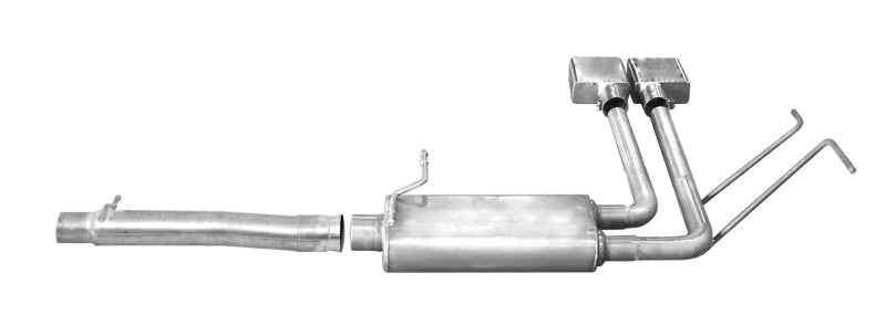 Gibson 2.5in Super Truck Exhaust | Chevrolet Silverado 1500 LTZ (14-18) 6.2L (65675) (Stainless)