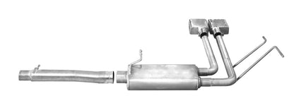 Gibson 2.5in Super Truck Exhaust | Chevrolet Silverado 1500 LTZ (14-18) 6.2L (65675) (Stainless)