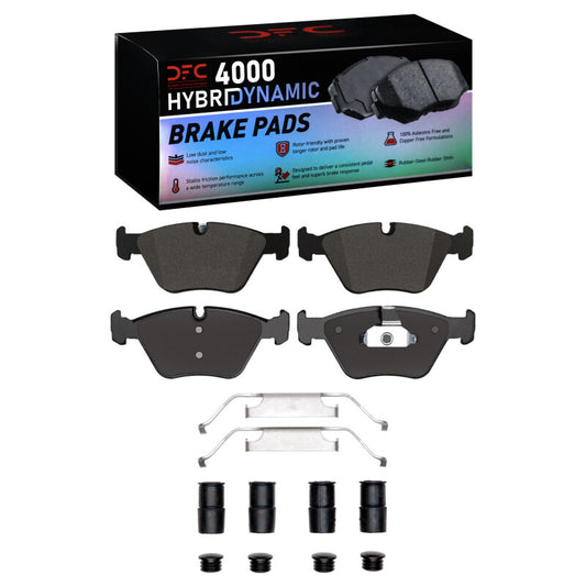 DFC HybriDynamic Front Brake Pads and Hardware Kit | BMW M3 (01-10) (4000-0946-01)