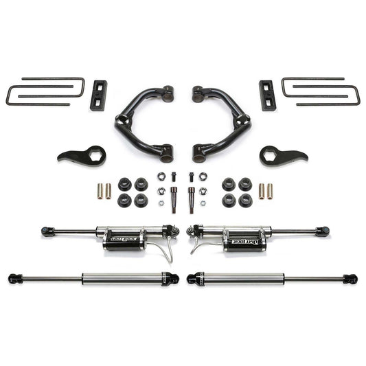 Fabtech 3.5in Uniball Upper Control Arm Kit w/ DLSS Resi | GM K3500HD (20-21) (K1182DL)