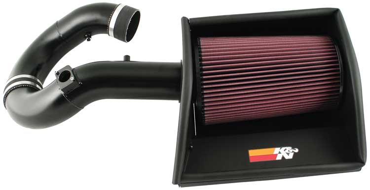 K&N 77-3063KTK Perf Intake Kit for GM TopKick/Kodiak V8-6.6 DSL 04-05