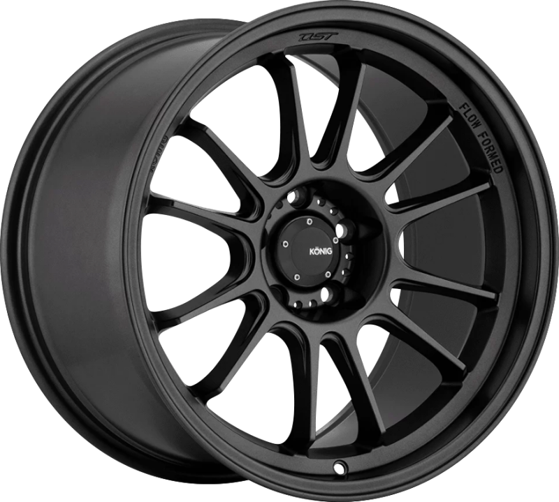Konig Hypergram Matte Black | 18x11" +25mm | 5x120mm Wheel