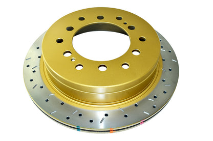 DBA Rear Drilled and Slotted 4000 Series Rotor | Toyota 4Runner / FJ Cruiser (10+) (DBA42737XS)