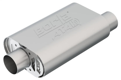 Borla CrateMuffler SBC 3in Offset/Center Oval | SBC 350/383 (400844)
