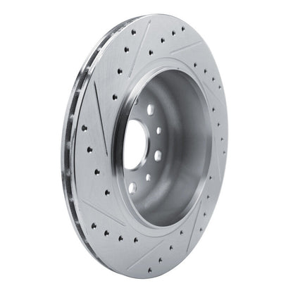 DFC Rear Right D&S Silver Brake Rotor: Jeep Wrangler (20-25)