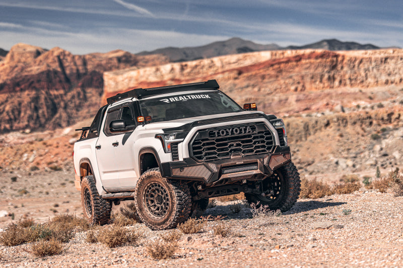 Go Rhino 22-26 Toyota Tundra (4dr) Element Front Bumper w/ Power Bar - Tex. Blk