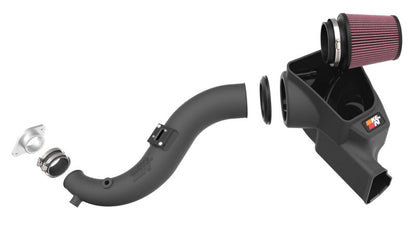 K&N Cold Air Intake System | Ford Mustang EcoBoost (24-2627)