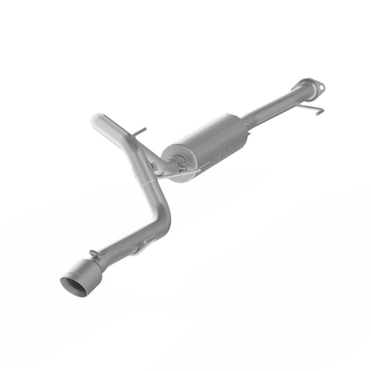 MBRP 2010+ Toyota 4 Runner AL 4in O.D Tip Single Rear Exit 2.5in Cat Back Exhaust