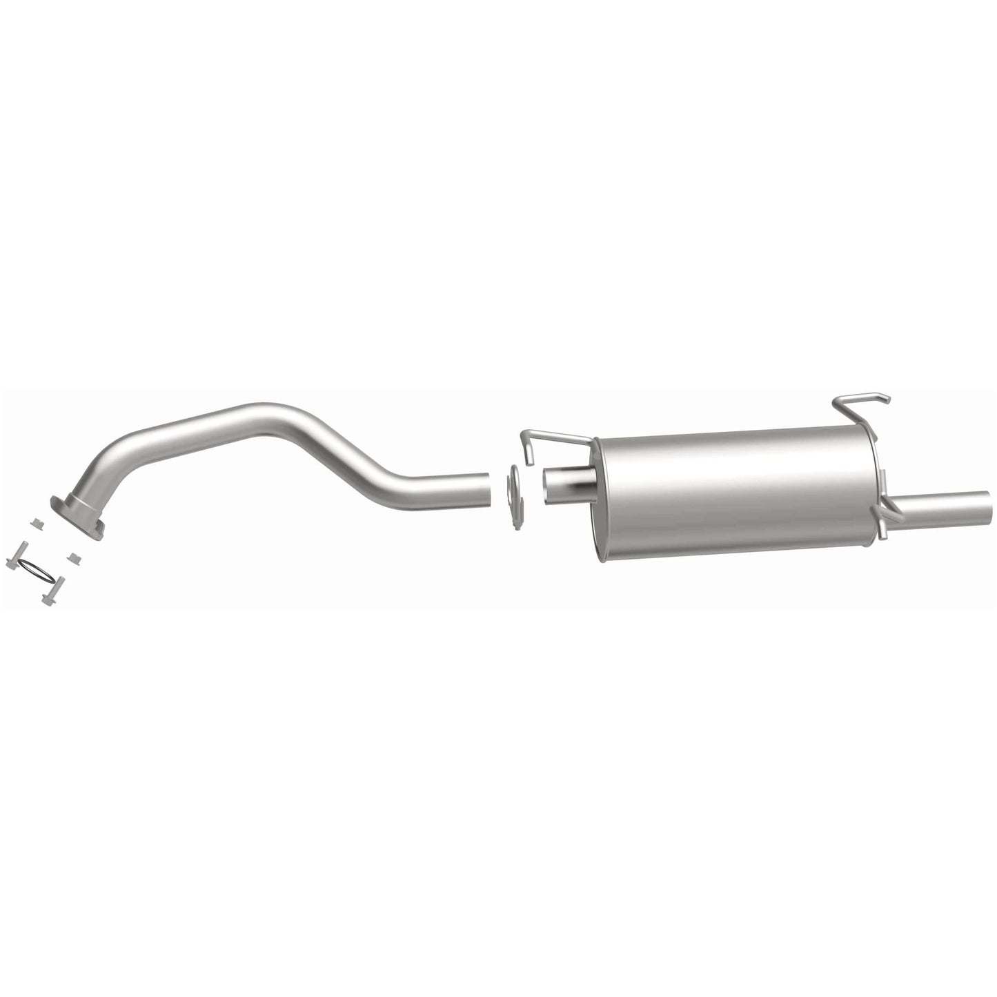 BRExhaust 2007-2012 Nissan Sentra Direct-Fit Replacement Exhaust System