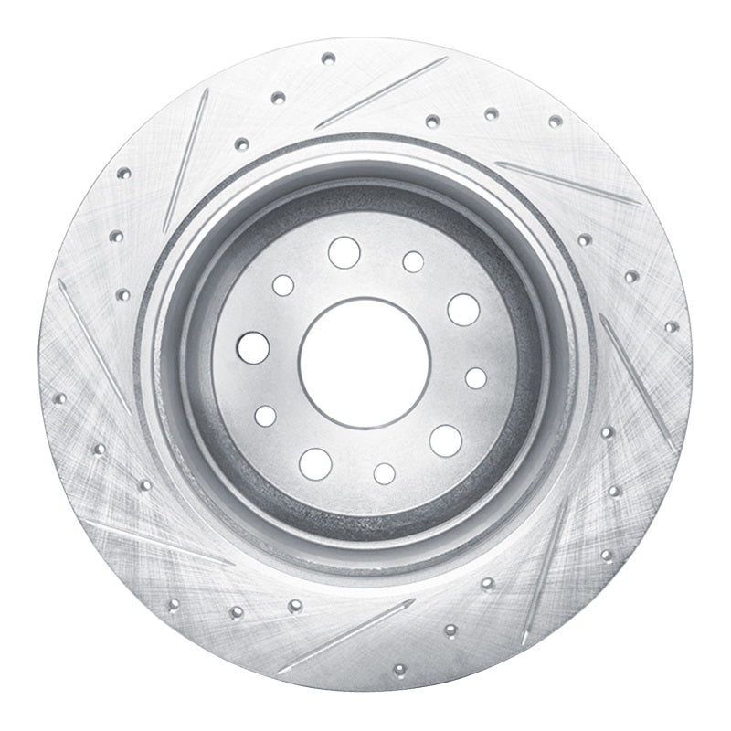 DFC D&S Silver Brake Rotor (FRONT RIGHT): Jeep Grand Cherokee (99-04)