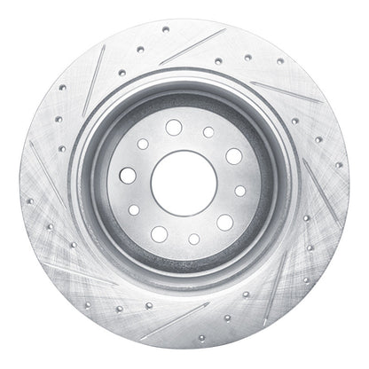 DFC D&S Silver Brake Rotor (FRONT RIGHT): Jeep Grand Cherokee (99-04)