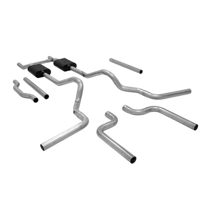 Flowmaster American Thunder Header-Back Exhaust For Chevy C10/20 Suburban (73-87) (17742)