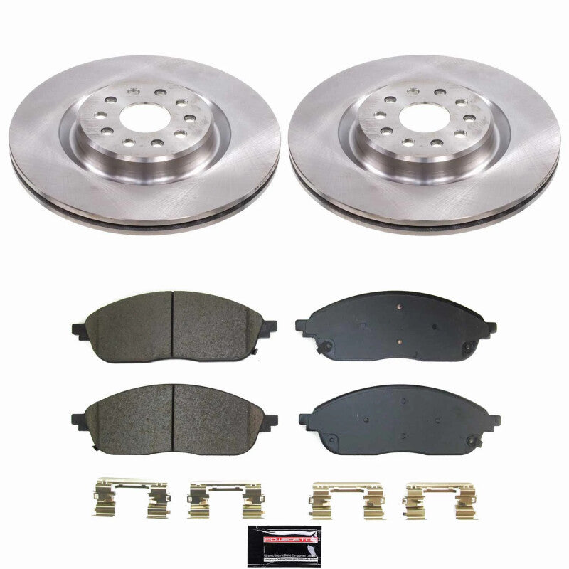 PowerStop 22-24 Jeep Grand Cherokee (Brake Code BR8) Front Autospecialty Brake Kit (KOE9266)