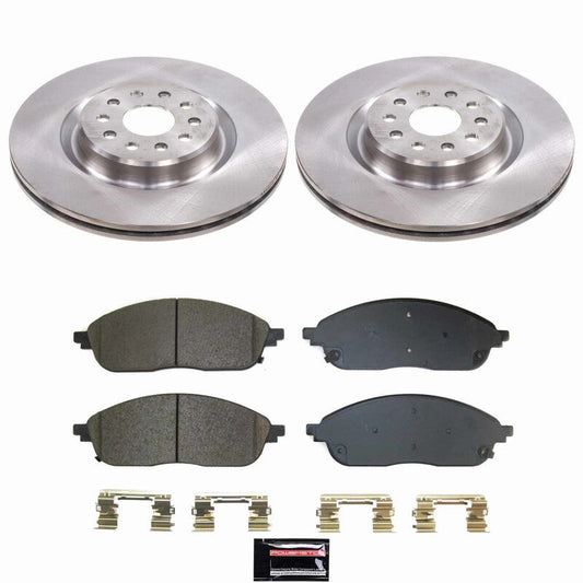 PowerStop 22-24 Jeep Grand Cherokee (Brake Code BR8) Front Autospecialty Brake Kit (KOE9266)