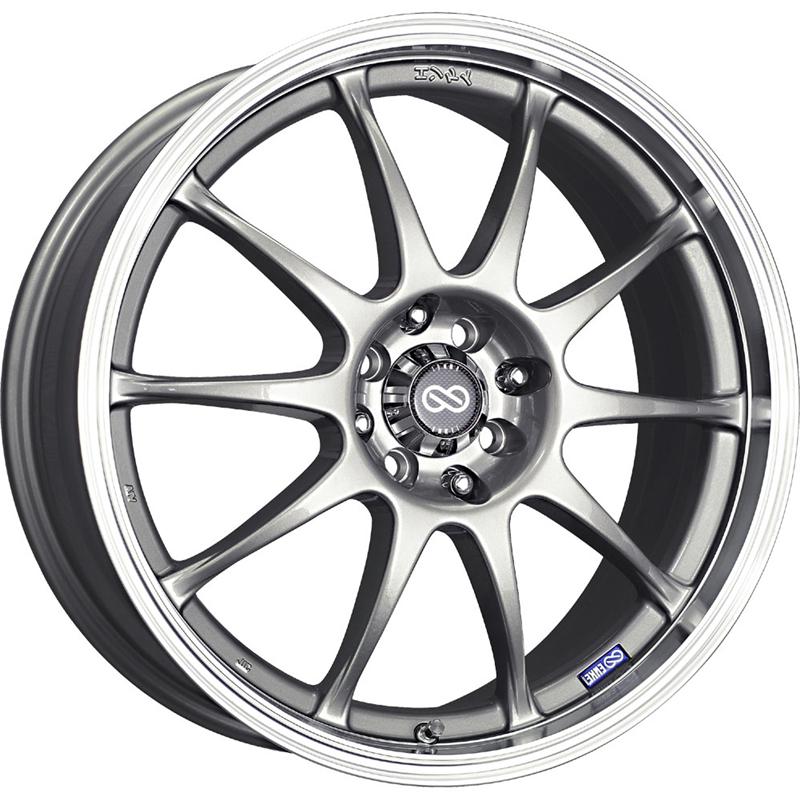 Enkei J10 Silver Paint | 16x7" +38mm | 5x100/114.3mm Wheel