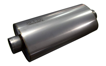Kooks MUF-019 3in Oval Center/Center Muffler 18in Polished SS
