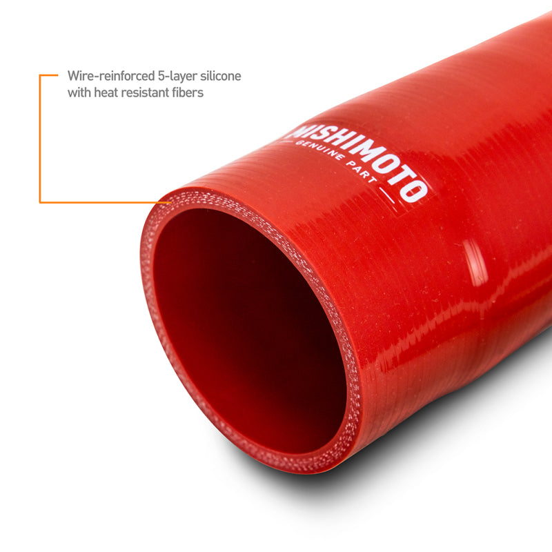 Mishimoto MMHOSE-IS300-01IHRD Red Air Intake Hose Kit for 01-05 Lexus IS300