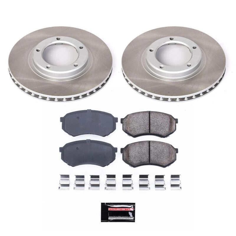 PowerStop Rotor Kit | 1995–2004 Toyota Tacoma (SC1232)
