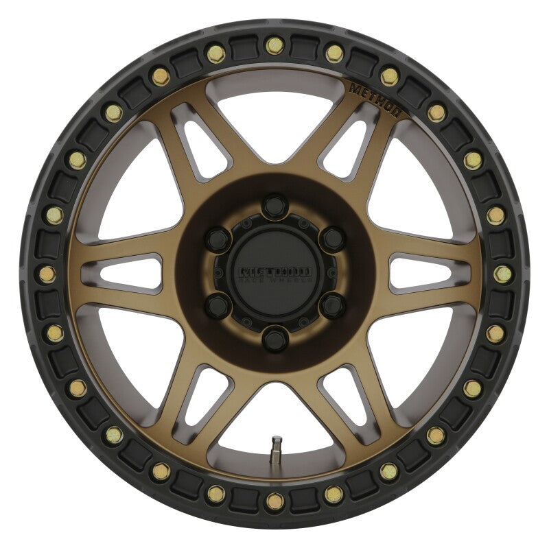 Method MR106 Beadlock Bronze | 17x9" -44mm | 5x5mm Wheel