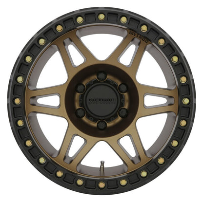 (set of 4) Method MR106 Beadlock Bronze | 17x9" -44mm | 6x5.5in Wheel