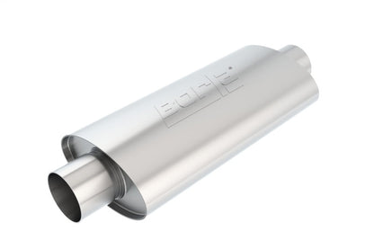 Borla XR-1 3in Center/Center Oval Race Muffler | Universal (40575)