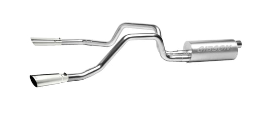 Gibson 2.25in Dual Split Cat-Back Exhaust | Chevrolet Silverado 1500 LS (10-13) (65636)