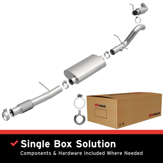 BRExhaust Direct-Fit Replacement Exhaust System 106-0838
