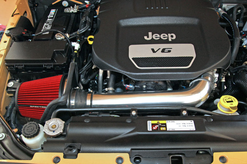 Spectre V6-3.6L F/I Air Intake Kit | Jeep Wrangler (9007)