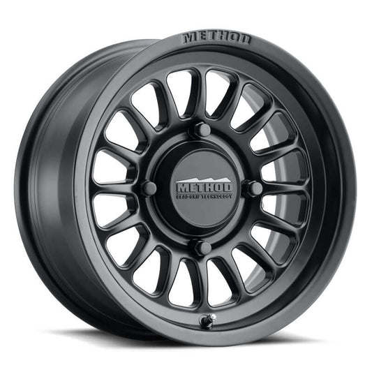Method MR411 UTV Bead Grip Matte Black | 15x7" +38mm | 6x5.5mm Wheel
